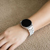 Acervus Engraved Dog Paw Silicone Galaxy Band