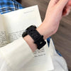 Acervus Engraved Dog Paw Silicone Galaxy Band - Astra Straps
