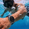 Aeris Duo - Tone Silicone Sport Watch Band - Astra Straps