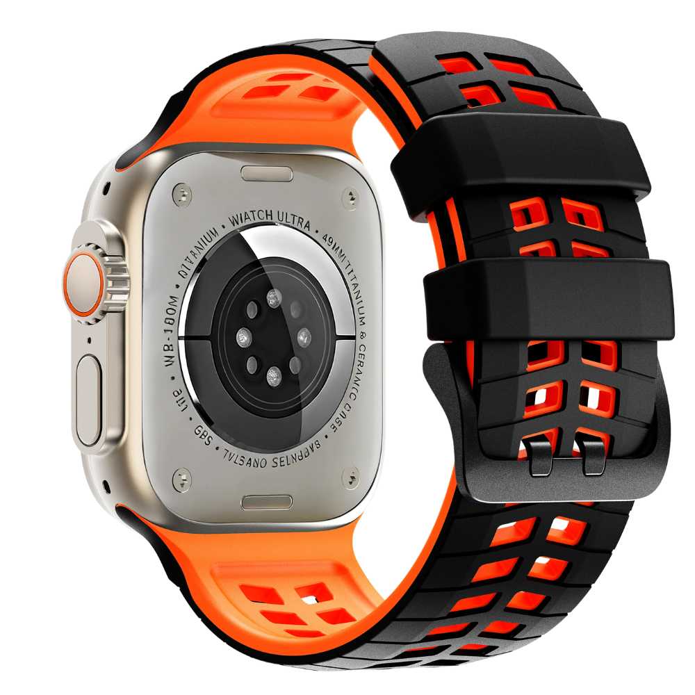 Arche Two-Tone Silicone Sports Band - Astra Straps