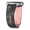 Bene Engraved Floral Silicone Galaxy Band
