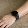 Acervus Engraved Dog Paw Silicone Galaxy Band