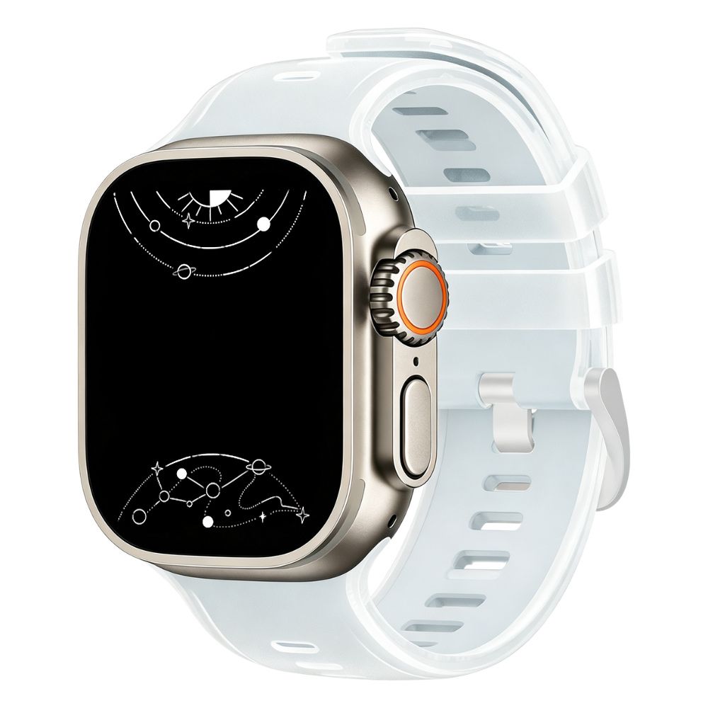 Facio Transparent Silicone Sports Band - Astra Straps