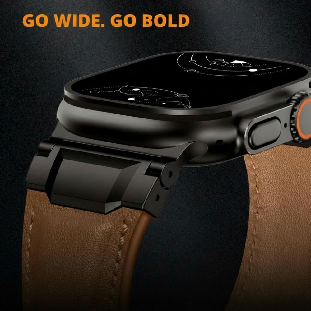Ferronix Genuine Leather Metal Band - Astra Straps