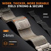 Fidens Stainless Steel Magnetic Mesh Band - Astra Straps