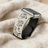 Lugeo Engraved Silicone Band - Astra Straps