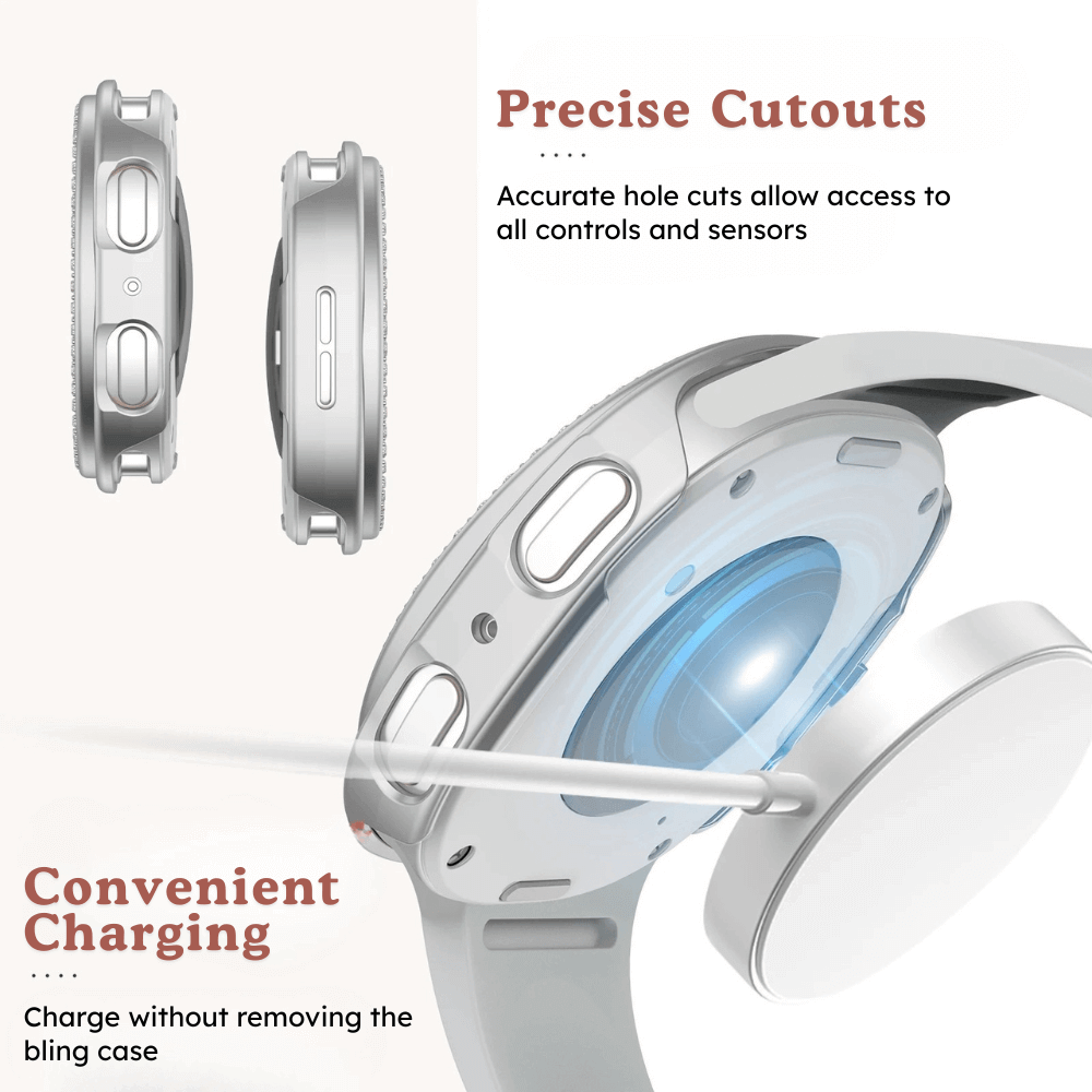 Pergo Bling Diamond Bumper Galaxy Case - Astra Straps