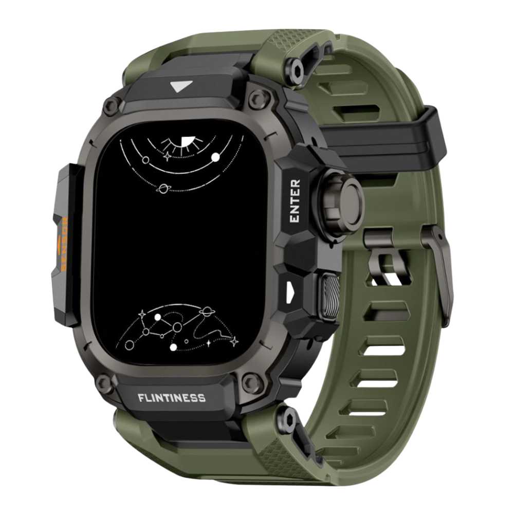 Queo Shockproof Silicone Sport Band With Case - Astra Straps