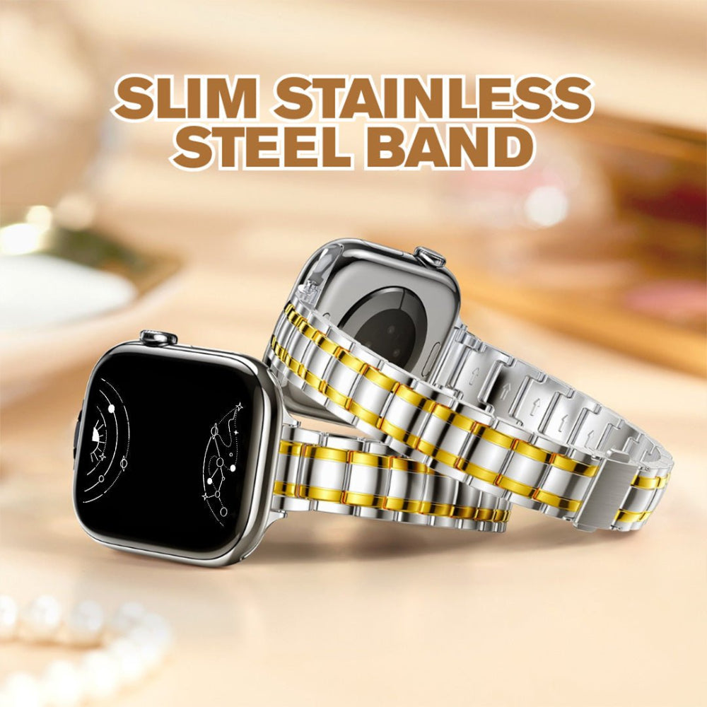 Salveo Slim Stainless Steel Band - Astra Straps