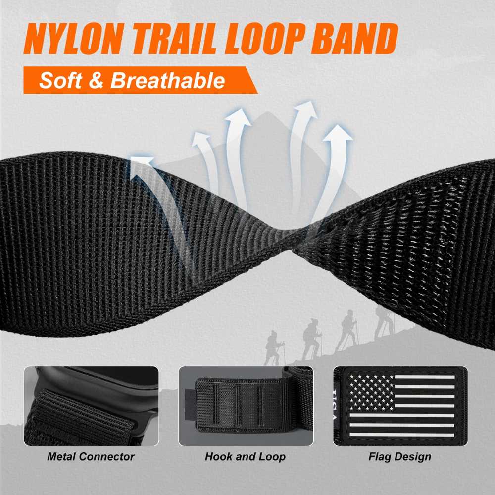 Timeo Nylon Loop Sports Band - Astra Straps