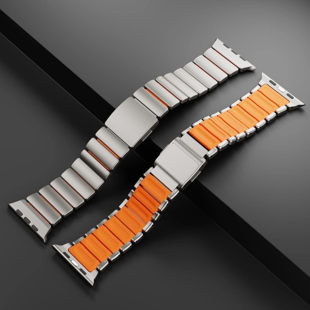 Verus Magnetic Steel & Silicone Band - Astra Straps