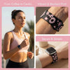 Virga Flower Engraved Silicone Band - Astra Straps